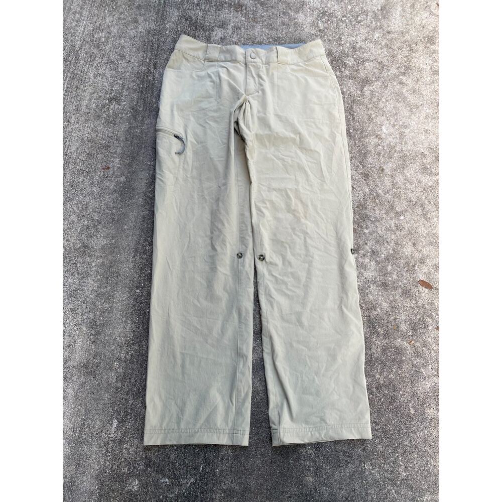 Eastern Mountain Sports Tan Hiking Outdoors Pants Retro Utility - Women’s 4-S